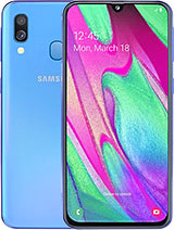 Best available price of Samsung Galaxy A40 in Tajikistan
